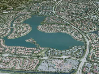 Coral Springs City, USA (2021) 3D Model