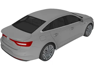 Renault Talisman (2016) 3D Model