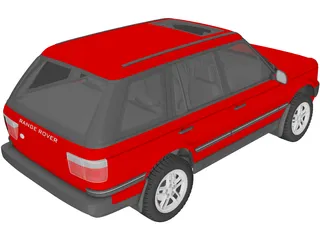 Range Rover II (1994) 3D Model