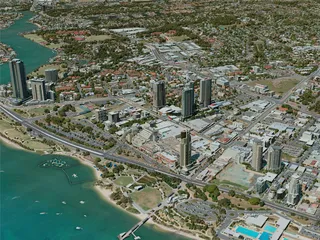 Gold Coast City, Australia (2021) 3D Model