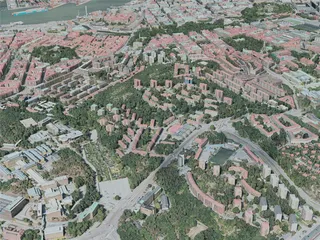 Gothenburg City, Sweden (2021) 3D Model