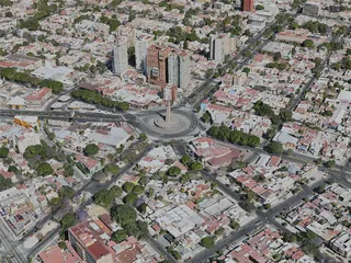 Guadalajara City, Mexico (2021) 3D Model