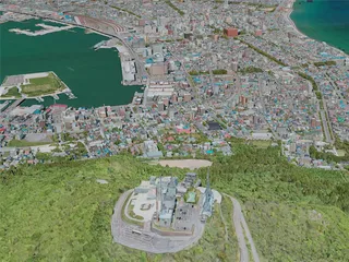 Hakodate City, Japan (2021) 3D Model