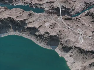 Hoover Dam City, USA (2021) 3D Model