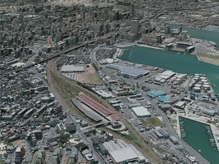 Kitakyushu City, Japan (2021) 3D Model