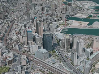 Kobe City, Japan (2021) 3D Model