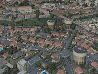 La Rochelle City, France (2021) 3D Model
