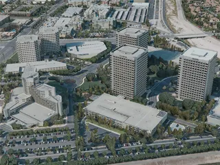 Irvine City, USA (2021) 3D Model