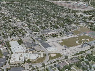 Joliet City, USA (2021) 3D Model