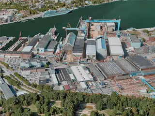 Kiel City, Germany (2021) 3D Model