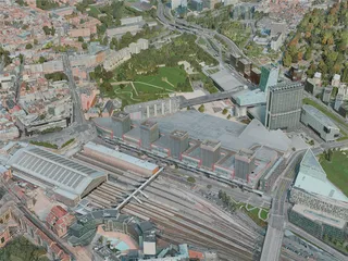 Lille City, France (2021) 3D Model