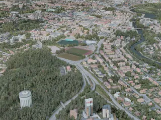 Linkoping City, Sweden (2021) 3D Model