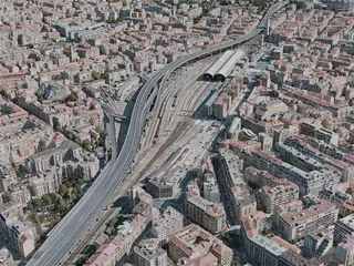 Nice City, France (2021) 3D Model