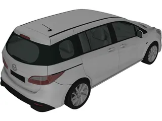 Mazda 5 (2011) 3D Model