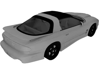 Pontiac Firebird Trans Am WS6 (2002) 3D Model