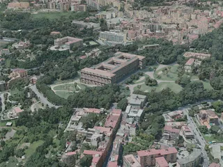 Naples (Napoli) City, Italy (2021) 3D Model