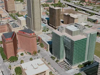 Omaha City, USA (2021) 3D Model