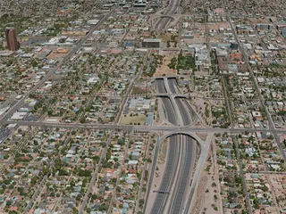 Phoenix City, USA (2021) 3D Model