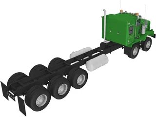 Kenworth C500 Chassis (2005) 3D Model