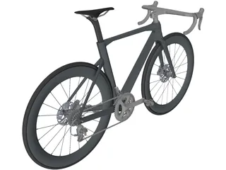 Road Bicycle 3D Model