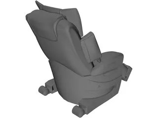 Massage Chair 3D Model