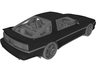 Toyota Supra (1992) 3D Model