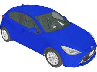 Toyota Yaris Hatchback US (2020) 3D Model