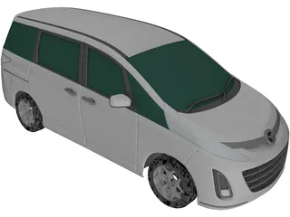 Mazda Biante (2012) 3D Model