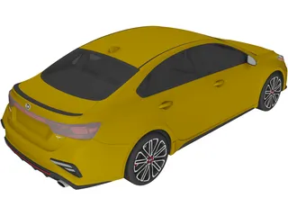 Kia Forte GT (2019) 3D Model