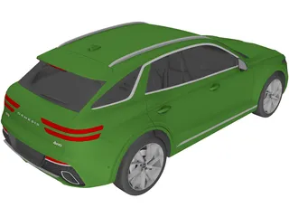 Genesis GV70 (2021) 3D Model