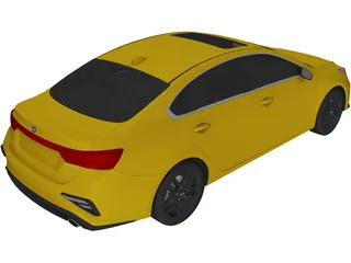 Kia Forte (2019) 3D Model