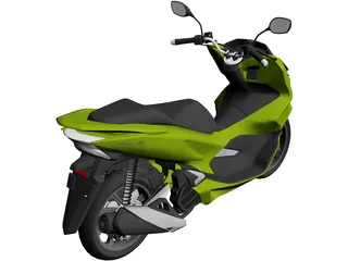 Honda PCX 150 3D Model