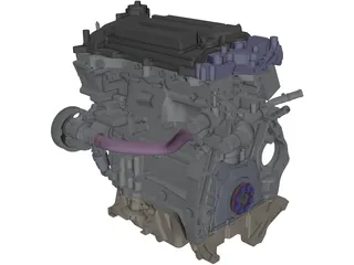 Honda Civic L15B7 Engine 3D Model