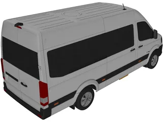 Hyundai H350 Passenger Van (2014) 3D Model