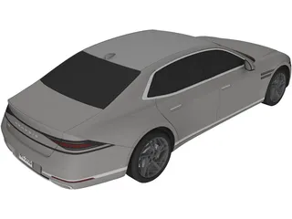 Genesis G90 (2022) 3D Model
