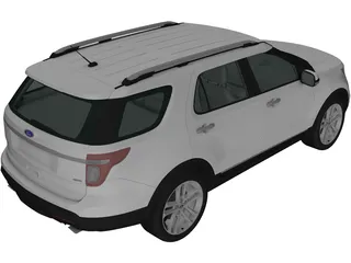 Ford Explorer (2011) 3D Model