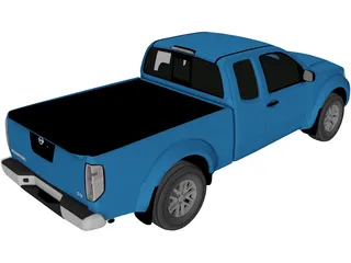 Nissan Frontier (2014) 3D Model