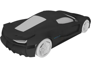 Rimac Nevera (2021) 3D Model