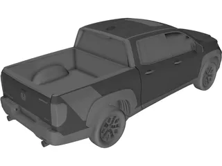 Honda Ridgeline Sport (2022) 3D Model