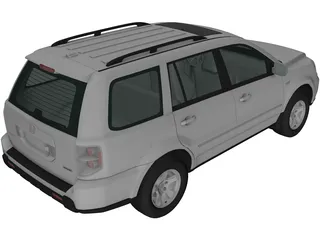 Honda Pilot EX (2006) 3D Model