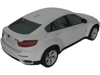 BMW X6 (2011) 3D Model