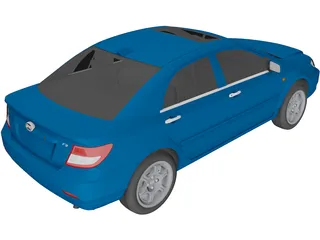 BYD F3 (2013) 3D Model