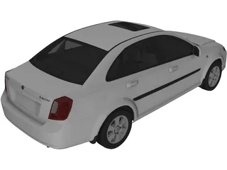 Daewoo Gentra (2016) 3D Model