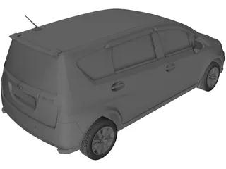 Perodua Alza (2014) 3D Model