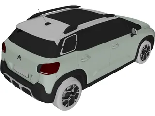 Citroen C3 Aircross (2022) 3D Model