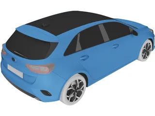 Kia Ceed Hatchback (2019) 3D Model