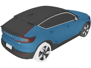 Volvo C40 (2022) 3D Model