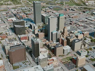 Tulsa City, USA (2021) 3D Model