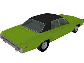 Dodge Polara (1970) 3D Model