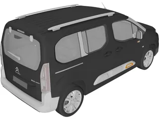 Citroen Berlingo (2019) 3D Model